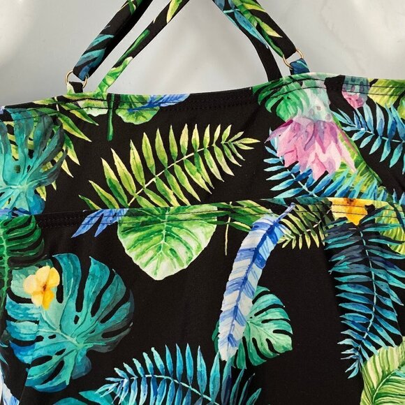 2 Piece Fern Print Graphic Design - Picture 5 of 12